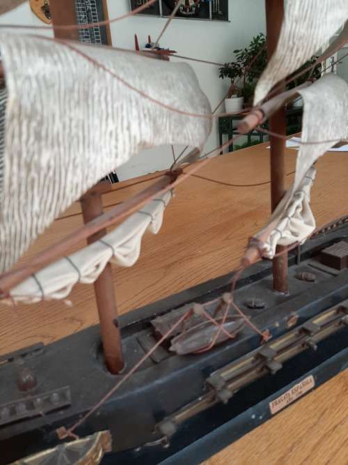 Large  SAIL SHIP MODEL   FRAGATA ESPANOLA  ANO 1780