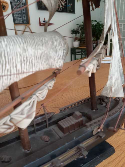 Large  SAIL SHIP MODEL   FRAGATA ESPANOLA  ANO 1780