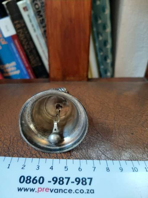STUNNING RARE VINTAGE SILVER PLATED SERANCO BELL