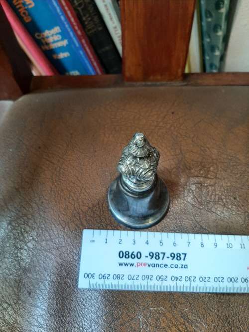 STUNNING RARE VINTAGE SILVER PLATED SERANCO BELL