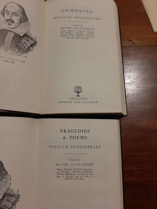 Stunning set of Shakespeare books vol 1-4  bought in England at the òĺd curiosity shop