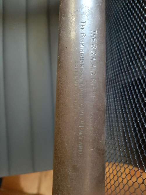 AMAZING   BSA  IMPROVED VERSION  PELLET GUN MADE IN 1914 AND STILL SHOOTING GREAT!!