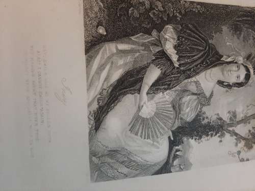 THE POETICAL WORKS OF LORD BYRON  1800`S LARGE BEAUTIFULL BOOK