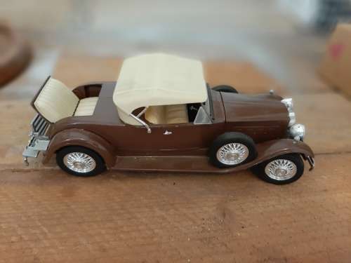 Vintage large HUBLEY scarce die cast model  car  made in Usa