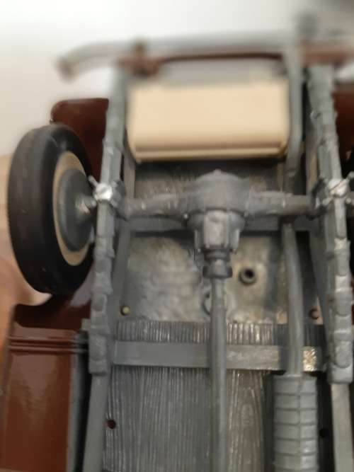 Vintage large HUBLEY scarce die cast model  car  made in Usa