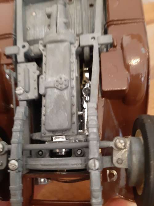 Vintage large HUBLEY scarce die cast model  car  made in Usa