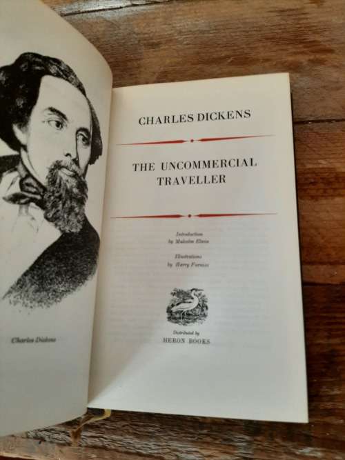 CHARLES DICKENS   GREAT EXPECTATIONS AND UNCOMMERCIAL TRAVELLER   1970   PUBL  EXCELLENT CONDITION