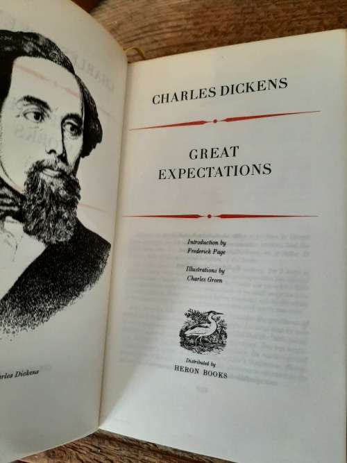 CHARLES DICKENS   GREAT EXPECTATIONS AND UNCOMMERCIAL TRAVELLER   1970   PUBL  EXCELLENT CONDITION