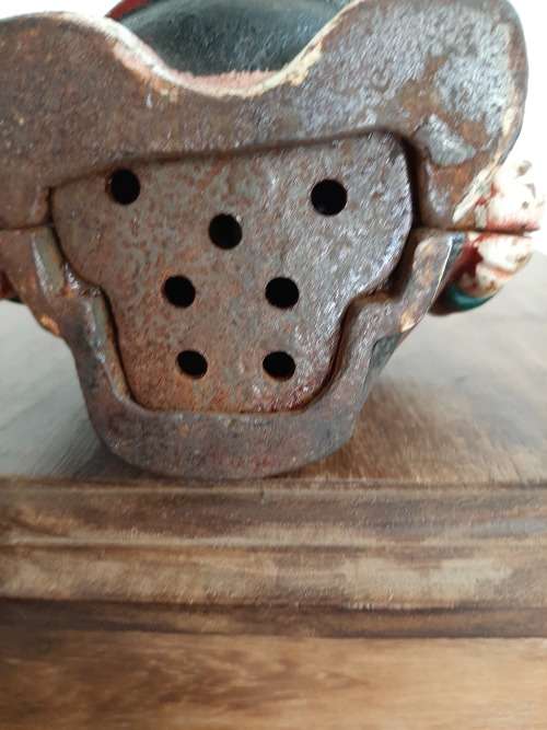 STUNNING RARE ORGINAL PAUL KRUGER  TRANSVAAL DIE CAST IRON MONEYBOX MADE IN ENGLAND  LATE 1800`S