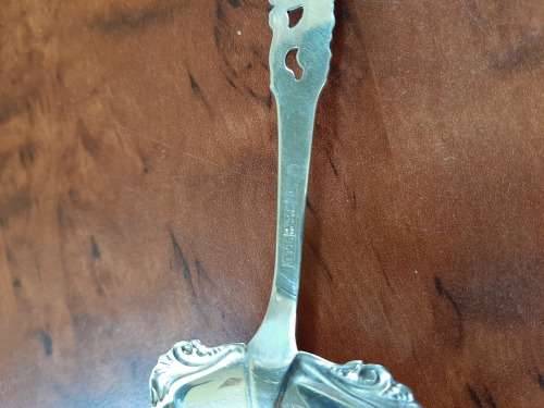 Antique  QUALITY STERLING SILVER 830 MARK MYLIUS NORWAY cake lifter 30g  160×50mm0