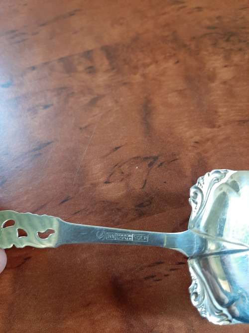 Antique  QUALITY STERLING SILVER 830 MARK MYLIUS NORWAY cake lifter 30g  160×50mm0