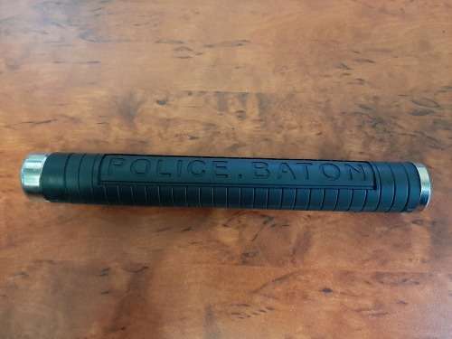 EXTRACTIBLE POLICE BUTON   HEAVY    PROTECTION