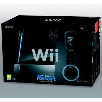NINTENDO WII LIMTED EDITION BLACK BRAND NEW