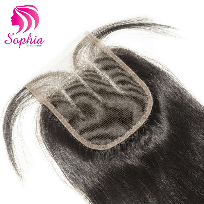 Sophia 10A Peruvian Straight Human Hair 3 Bundles With Closure (FREE SHIPPING)