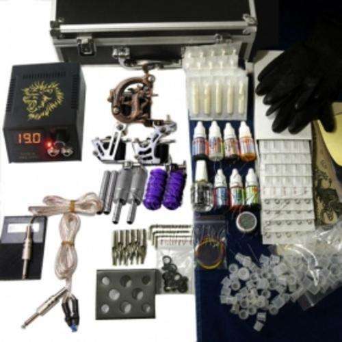 Professional Tattoo Kits With 3 Tattoo Guns Completed Tattoo Kit ***Free P&P***
