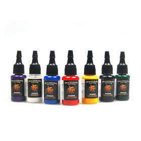 7 Color Tattoo Ink Set 7 x 15 ml ***FREE P&P***