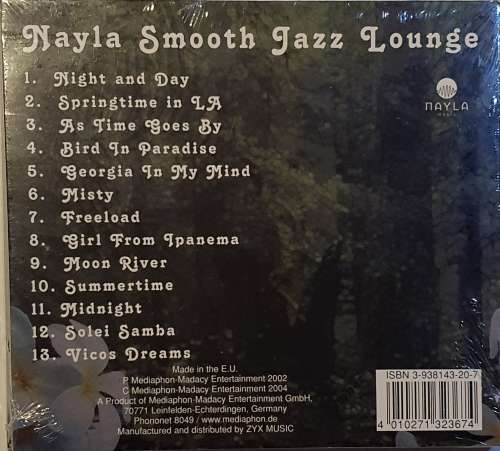 The Nayla Lounge CD Ty Ardis Albert Lennard Music for Nights Romance Passion New