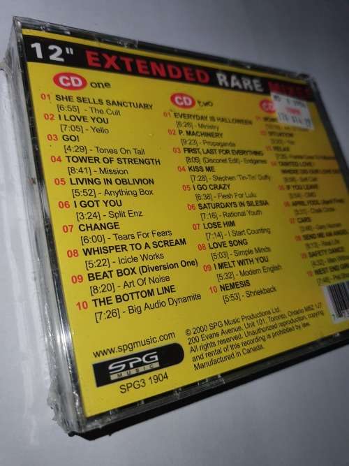 Various Classic Alternatives 4 - 80`s Retro Hits 12` Extended Rare Mixes 3CD SET Sealed!