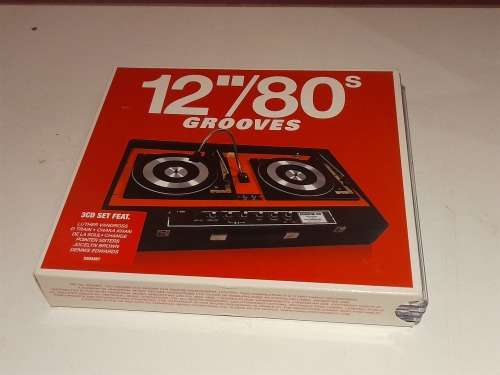 12 inch/80s Grooves - Various Artists -  3 CD Import