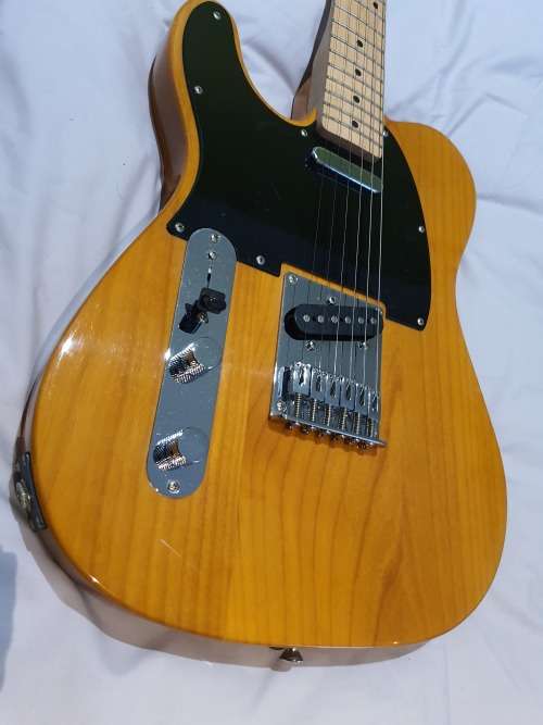 Squier Affinity Telecaster Electric Guitar Butterscotch Blonde - Left Handed
