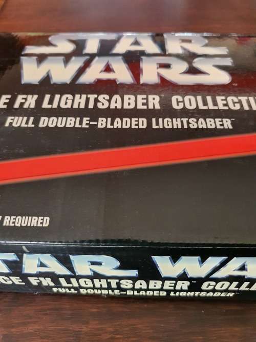 Star Wars - Master Replicas - Mint Darth Maul Double Bladed Collectible Lightsaber SW-214 Rare!