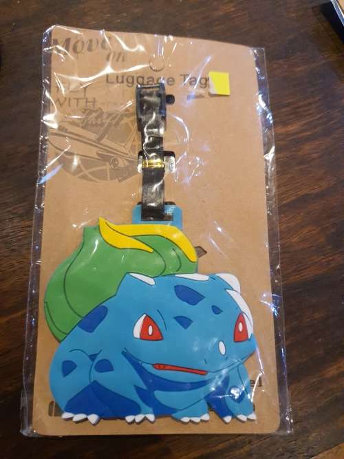 Pokemon Silicone Travel Luggage Identification Labels ID Tag