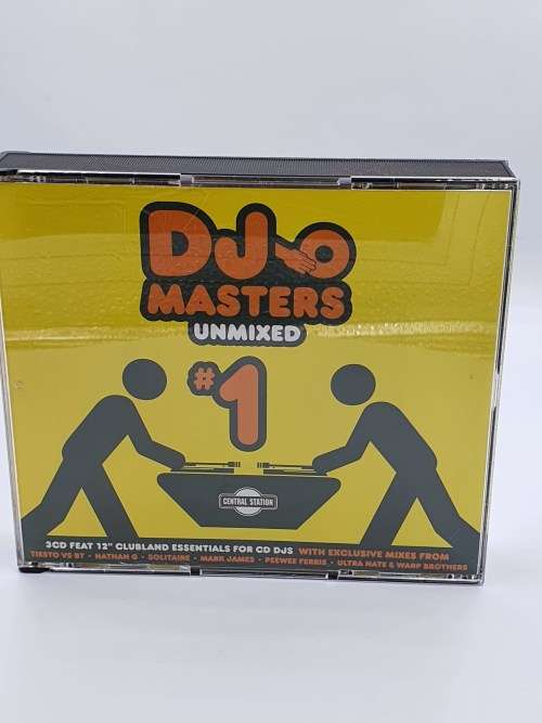 DJ Masters Unmixed #1 Import 3CD Set- CD`S Mint