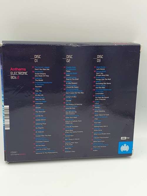 Ministry of Sound: Anthems Electronic 80s 2 / Various- Mint Import