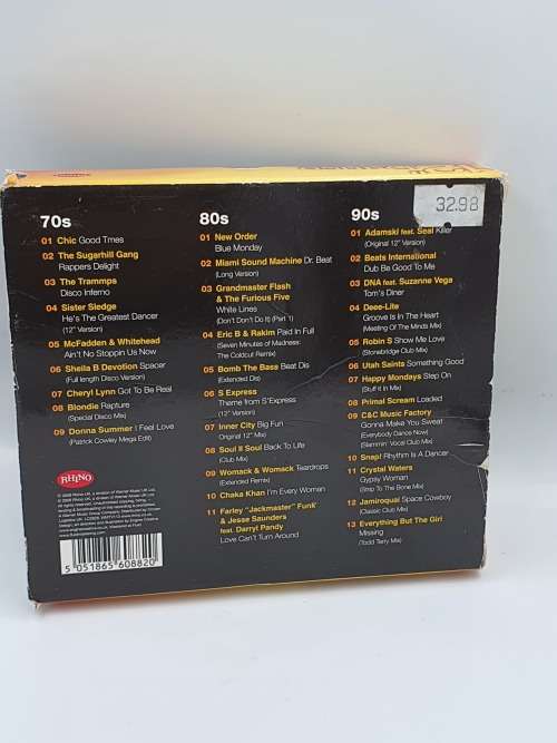 12 Inch Dance: The Definitive Collection 1978-1995 CD 3 discs - Mint Import