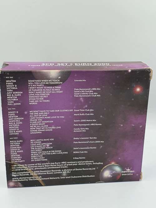 EURO 2000 - 33 Pumping Euro NRG Tracks- 3 CD Set Mint Import