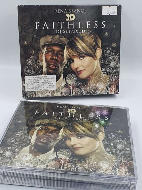 -Faithless Renaissance - Box set 3D DJ Set / 3X CD Mint Import