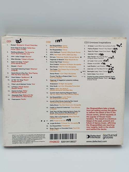 Shapeshifters In the House - 3 CD Mint Import