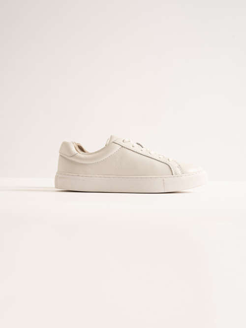 Polo Classic Leather White Men`s Sneakers UK 9