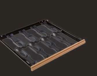 Eurocave concave bottle-holders x 20 with 2 trays