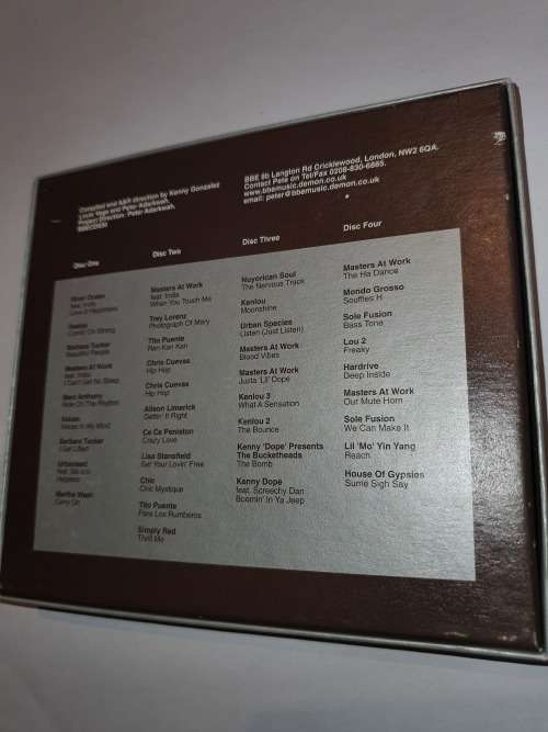 Masters at Work: 10th Anniversary Box Set, Import Part One 1990 - 1995  * 4 CD BOX UK