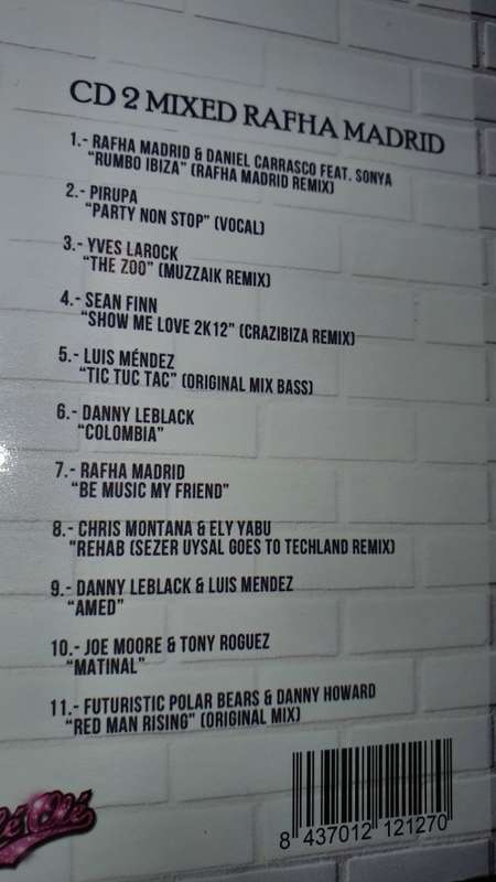 Cafe Ole, Mixed by Albert Neve and Rafha Madrid - 2012 double CD