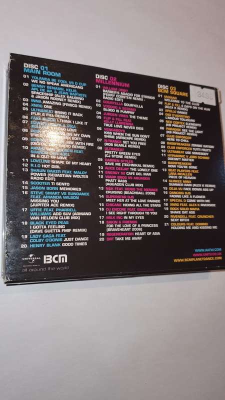 Various Artists : BCM: Planet Dance CD 3 discs (2010)