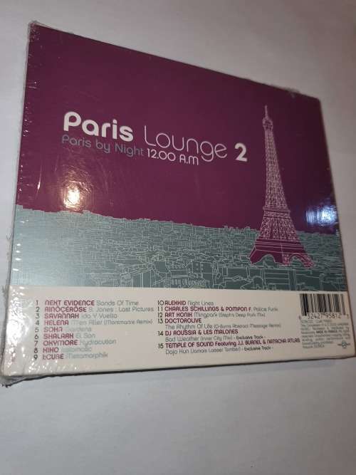 Paris Lounge  2  ...Paris By Night..Paris By Day. 2 Discs CD