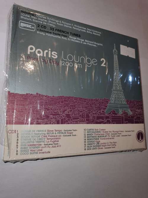 Paris Lounge  2  ...Paris By Night..Paris By Day. 2 Discs CD