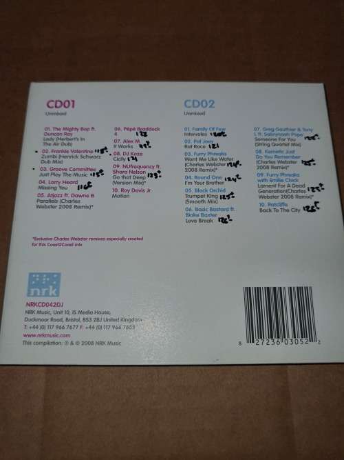 Charles Webster - Coast2coast - Unmixed (2CD)