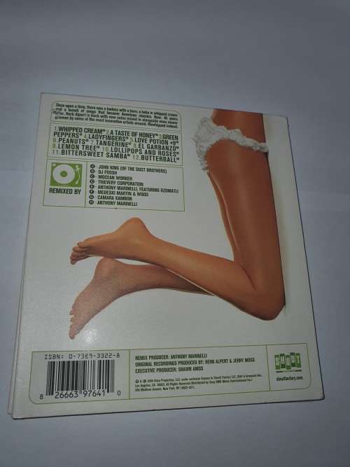 Herb Alpert's Tijuana Brass Whipped Cream & Other Delights Re-whipped CD