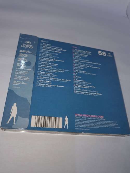 Hed Kandi (Disco Heaven, Vol. 58, 2006) 2 x CDs, Disco House, Various Artists