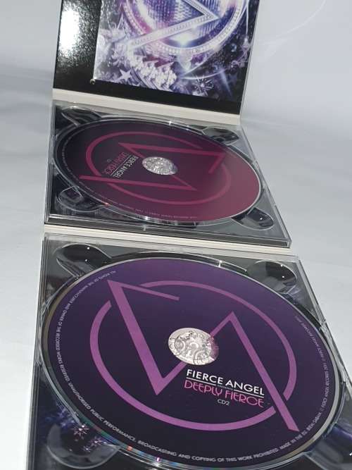 FIERCE ANGEL   DEEPLY FIERCE.   2  COMPACT DISC BOX SET