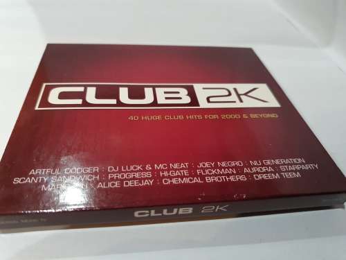 Club 2k Vol.1: 40 Huge Club Hits for 2000 & Beyond  Various Artists 2 CD SET