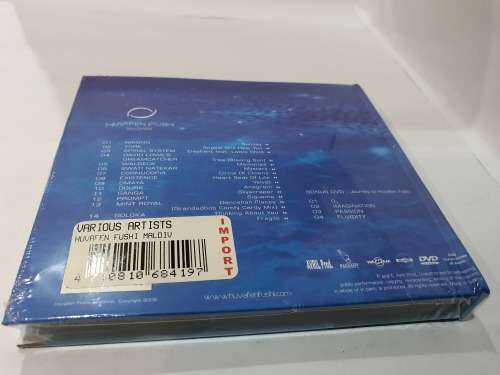 DJ RavinHuvafen Fushi/Maldives CD and Bonus DVD SEALED!