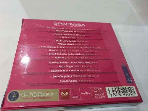 VARIOUS ARTISTS - SPACESEX: MIXED BY CLAUDE CHALLE AND JEAN-MARC CHALLE NEW CD