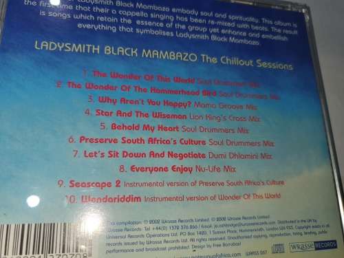 Ladysmith Black Mambazo The Chillout Sessions