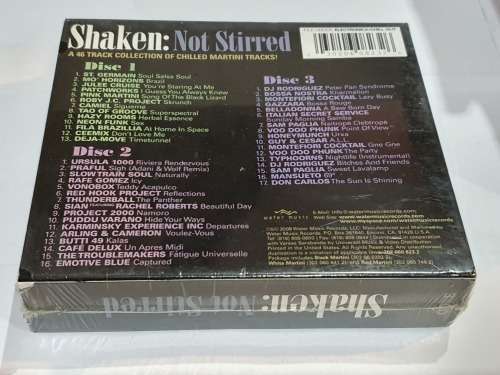 Shaken: Not Stirred - The Ultimate Martini Collection - Various Artists, 2008 3CD SEALED!