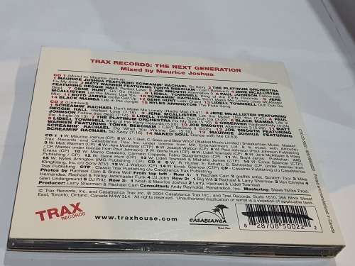 Next Generation - Trax Records ( AUDIO CD 05-25-2004 ) 2CD Mixed by Maurice Joshua