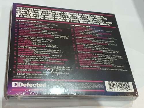 VARIOUS ARTISTS Defected in the House: Miami 11 Imported edition 2CD SEALED!